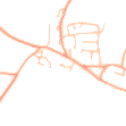 Daytime road noise heatmap for GL20 6EN