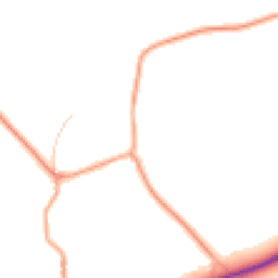 Daytime road noise heatmap for GL20 7AE
