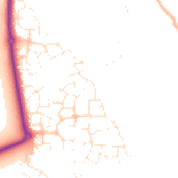 Daytime road noise heatmap for GL20 7DX