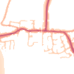 Daytime road noise heatmap for GL20 7LP