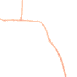 Night-time road noise heatmap for GL20 7NL