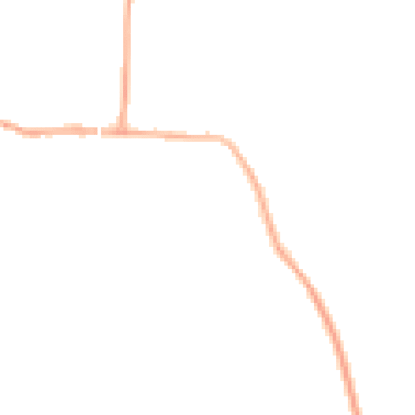 Night-time road noise heatmap for GL20 7NN