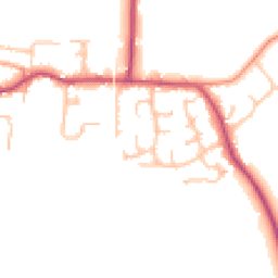 Daytime road noise heatmap for GL20 7QH