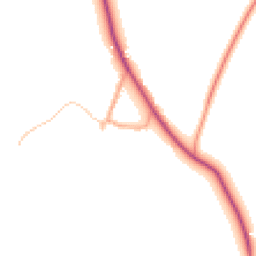 Daytime road noise heatmap for GL20 8HU