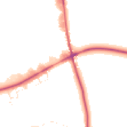 Daytime road noise heatmap for GL20 8LN