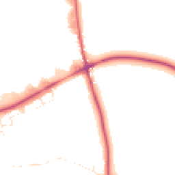 Daytime road noise heatmap for GL20 8LR