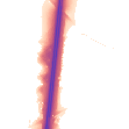 Night-time road noise heatmap for GL20 8SU