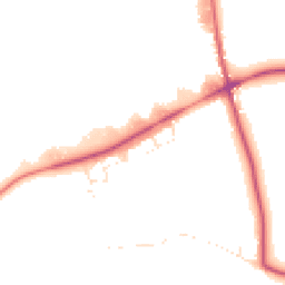 Daytime road noise heatmap for GL20 8WG