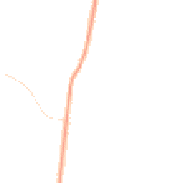 Night-time road noise heatmap for GL4 0BL