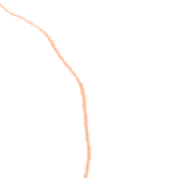 Night-time road noise heatmap for GL4 0DS