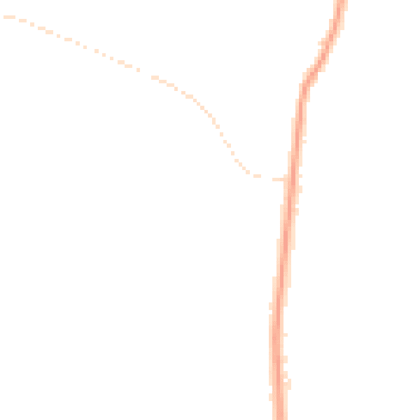 Night-time road noise heatmap for GL4 0DW