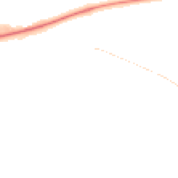 Night-time road noise heatmap for GL4 0PE