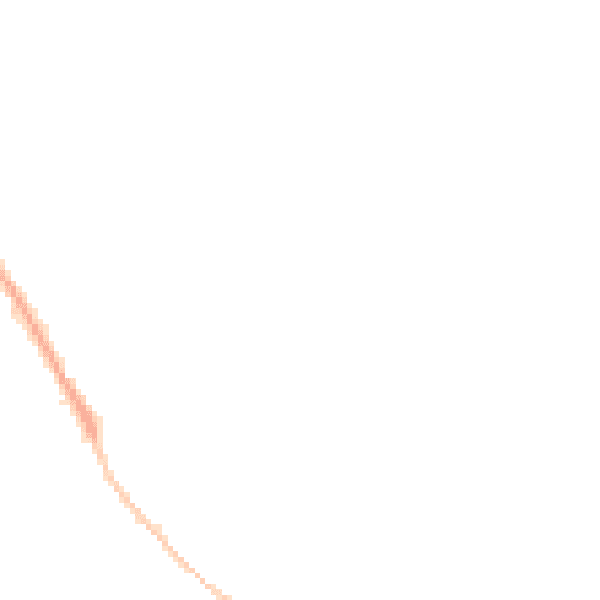 Night-time road noise heatmap for GL4 4WS