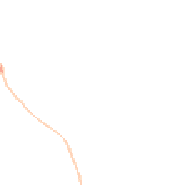 Night-time road noise heatmap for GL4 4XL