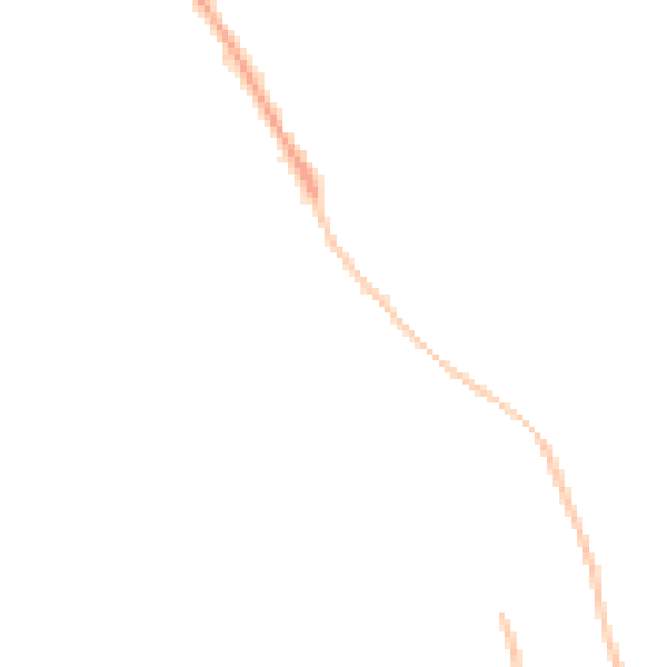 Night-time road noise heatmap for GL4 6AL
