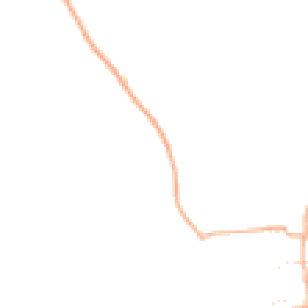 Daytime road noise heatmap for GL4 8LL