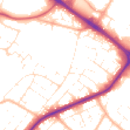 Daytime road noise heatmap for GL51 0AG