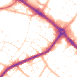 Daytime road noise heatmap for GL51 0AN