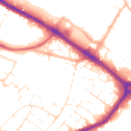 Daytime road noise heatmap for GL51 0AQ