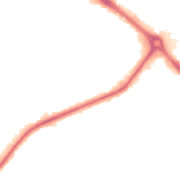 Night-time road noise heatmap for GL51 0AU