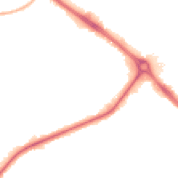 Night-time road noise heatmap for GL51 0AW