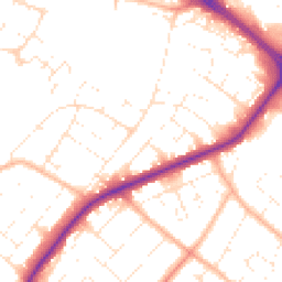 Daytime road noise heatmap for GL51 0BA