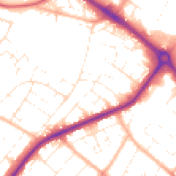 Daytime road noise heatmap for GL51 0BD