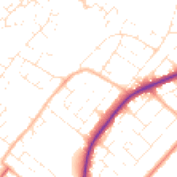 Daytime road noise heatmap for GL51 0DG