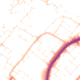 Daytime road noise heatmap for GL51 0DS