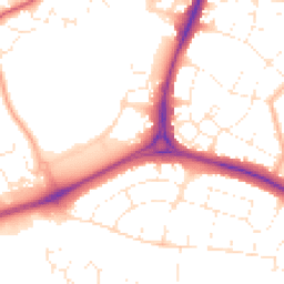 Daytime road noise heatmap for GL51 0FS