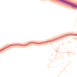 Daytime road noise heatmap for GL51 0GR