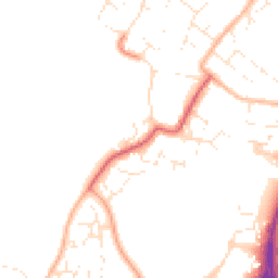Daytime road noise heatmap for GL51 0XF