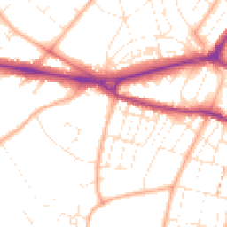Daytime road noise heatmap for GL51 3AA