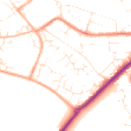 Daytime road noise heatmap for GL51 3BJ
