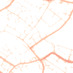 Daytime road noise heatmap for GL51 3EX