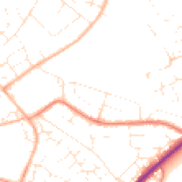 Daytime road noise heatmap for GL51 3HQ