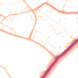 Daytime road noise heatmap for GL51 3HR
