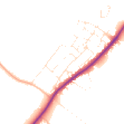 Daytime road noise heatmap for GL51 4SR