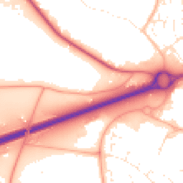 Daytime road noise heatmap for GL51 6SJ