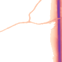 Night-time road noise heatmap for GL51 6TD