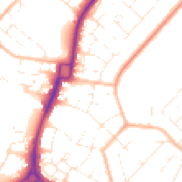Daytime road noise heatmap for GL51 7RX