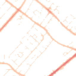 Daytime road noise heatmap for GL51 8BJ