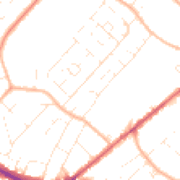 Daytime road noise heatmap for GL51 8EF