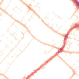 Daytime road noise heatmap for GL51 8HD
