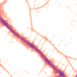 Daytime road noise heatmap for GL51 9BU