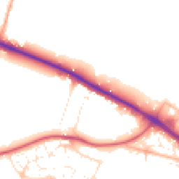 Daytime road noise heatmap for GL51 9FE