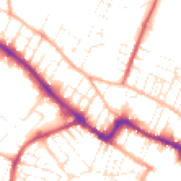 Daytime road noise heatmap for GL51 9HG