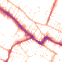 Daytime road noise heatmap for GL51 9HH