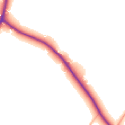 Daytime road noise heatmap for GL51 9SZ