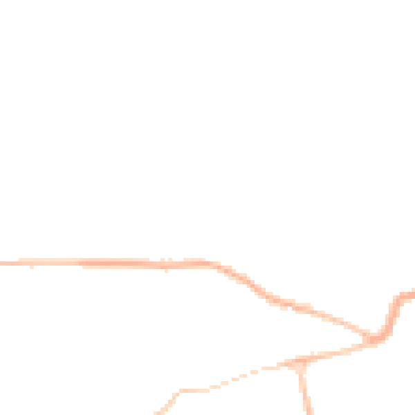 Night-time road noise heatmap for GL52 3DZ